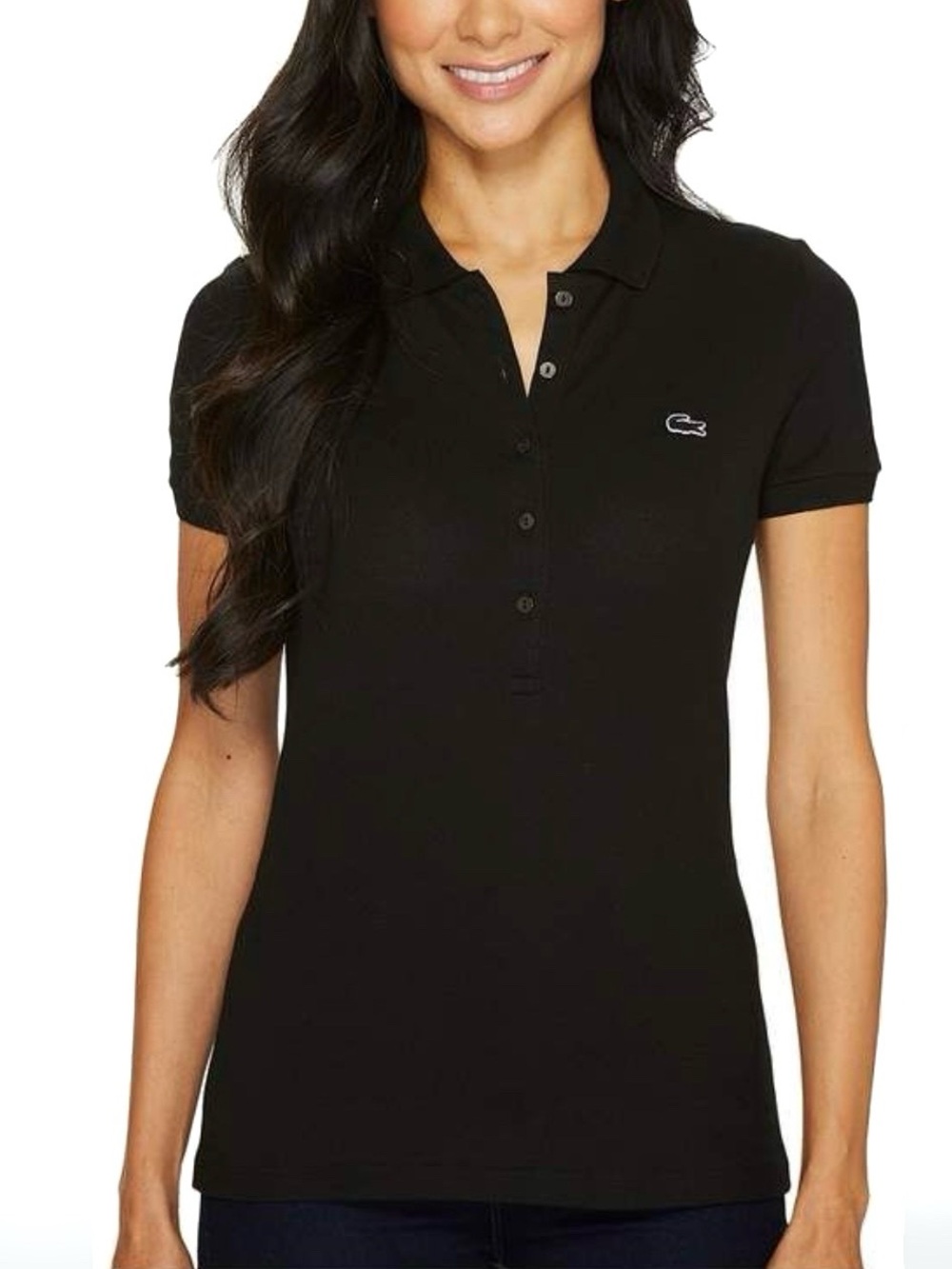 Lacoste Polo Shirt Feminine Slim Fit Top